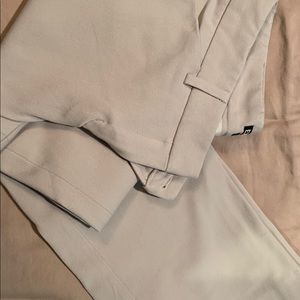 Express dress pants, cream color